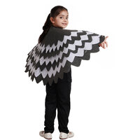 Kaku Fancy Dresses Black Crow Bird Wing Fancy Dress Acc